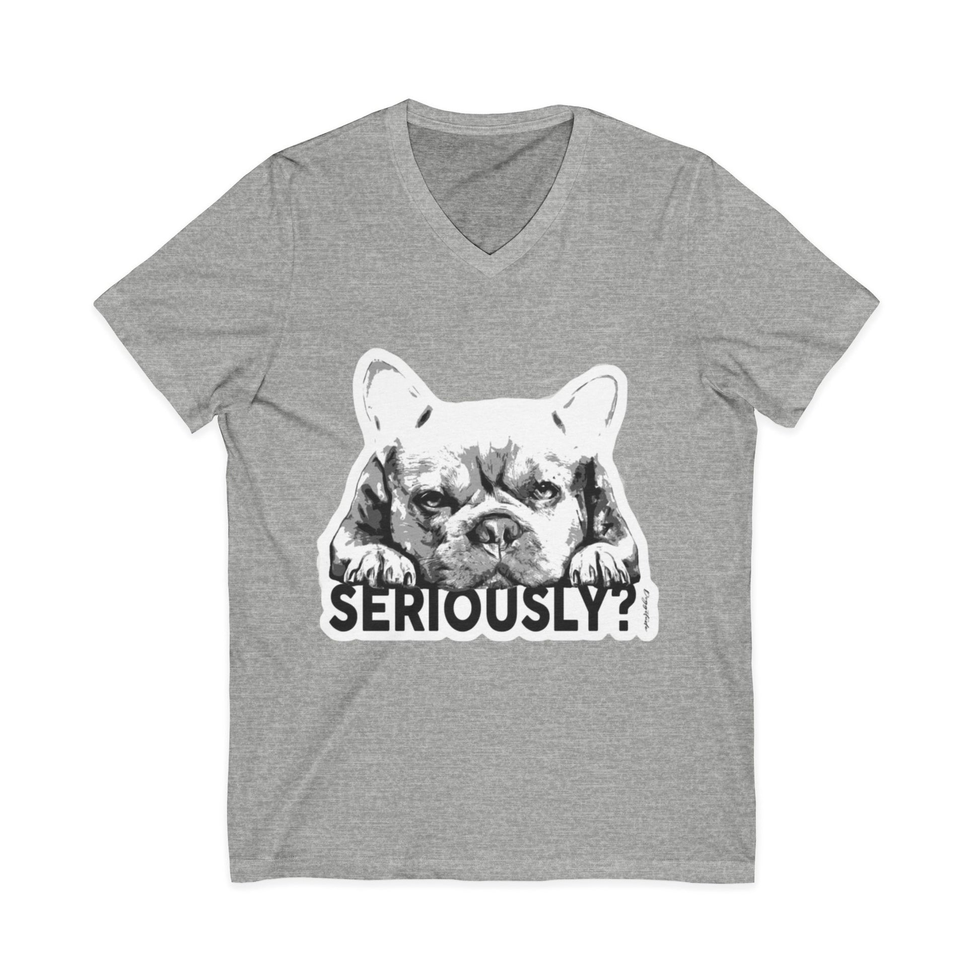 Funny Dog Shirt – “Who’s a Good Boy?” Unisex V-Neck Gift