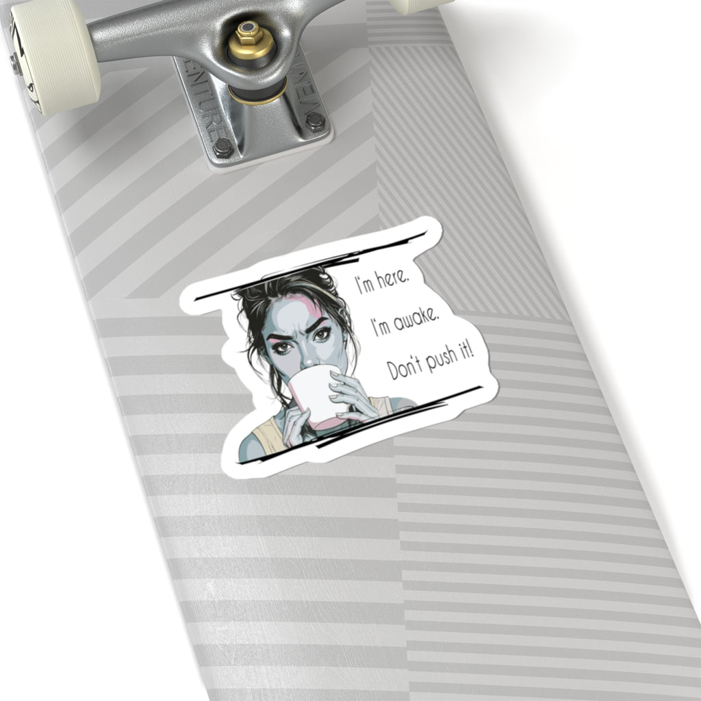 Kiss-Cut Stickers – Aesthetic Planner & Laptop Art for List Lovers