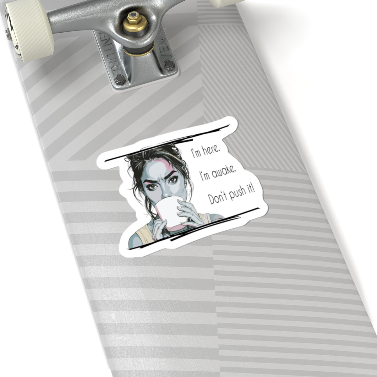 Kiss-Cut Stickers – Aesthetic Planner & Laptop Art for List Lovers