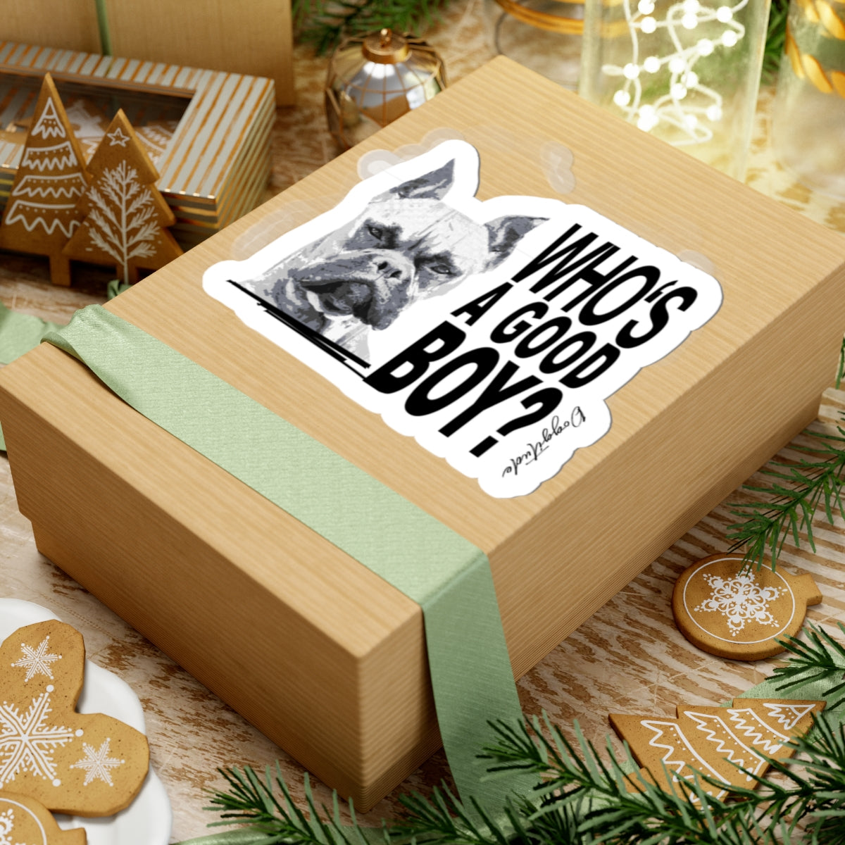 Rottweiler Kiss-Cut Stickers – Funny Dog Lover Gift & Laptop Decor