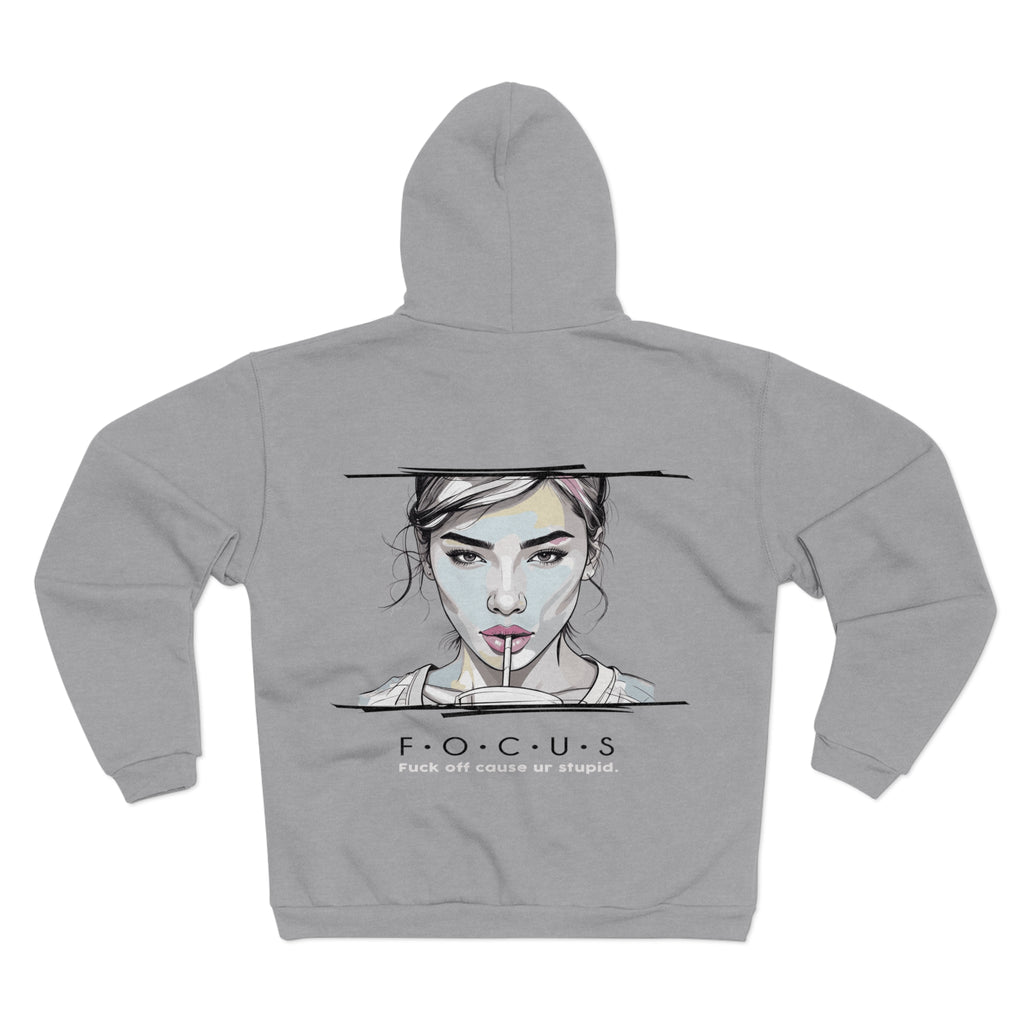 Unisex Hooded Zip Sweatshirt