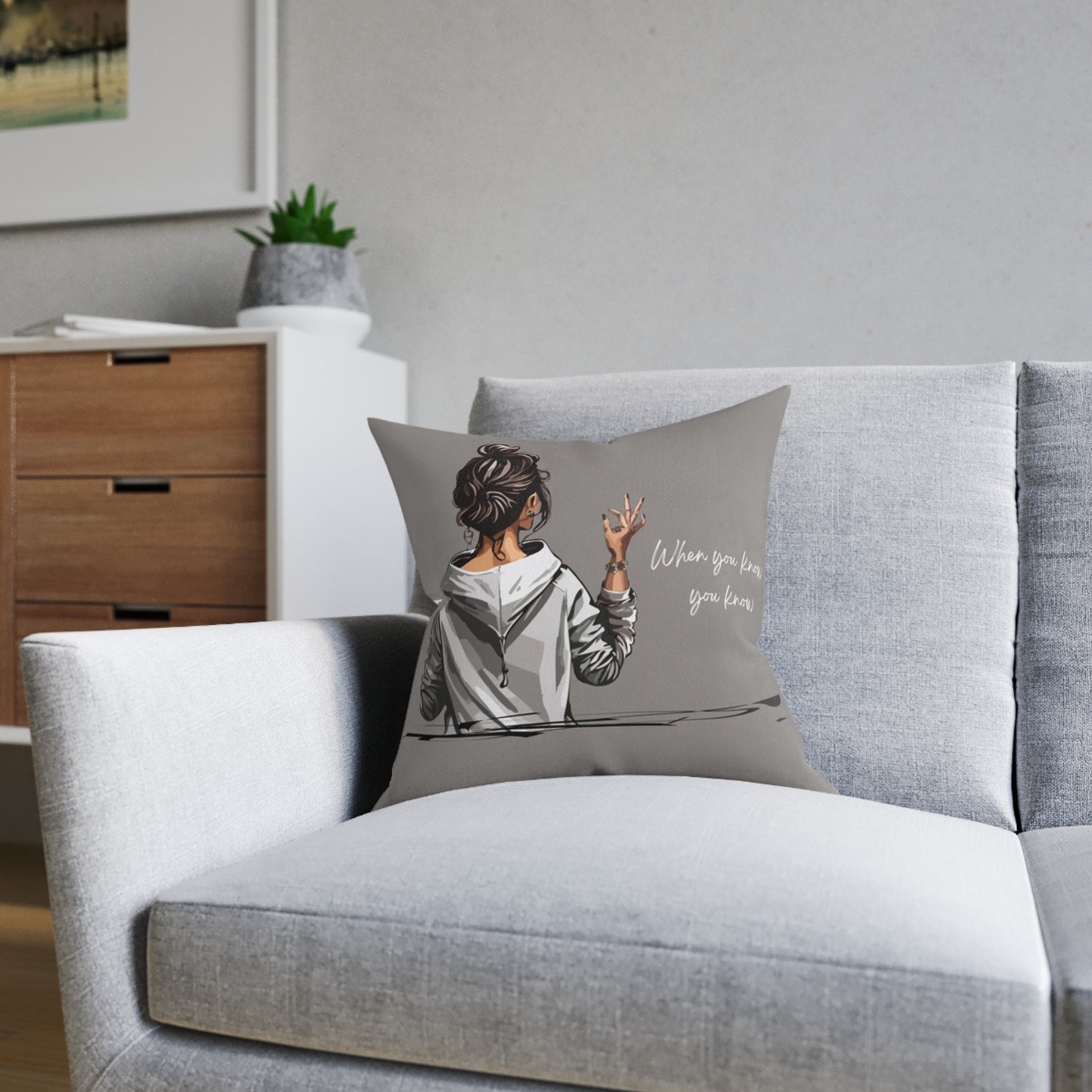 Chic Motivational Cushion – Inspirational Home Decor & Thoughtful Gift