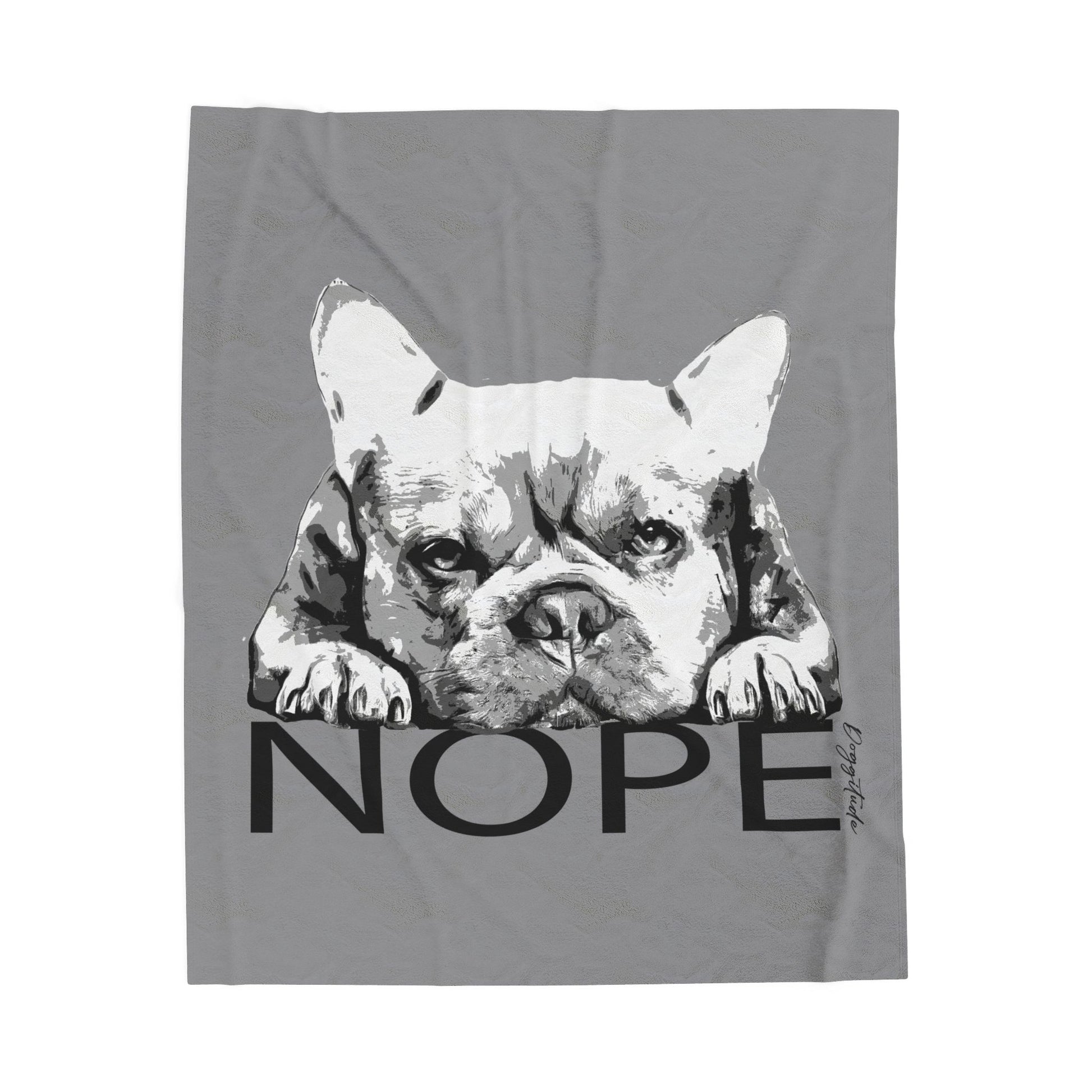 Dog Lover Plush Blanket – Cozy Velveteen Throw & Perfect Gift Idea