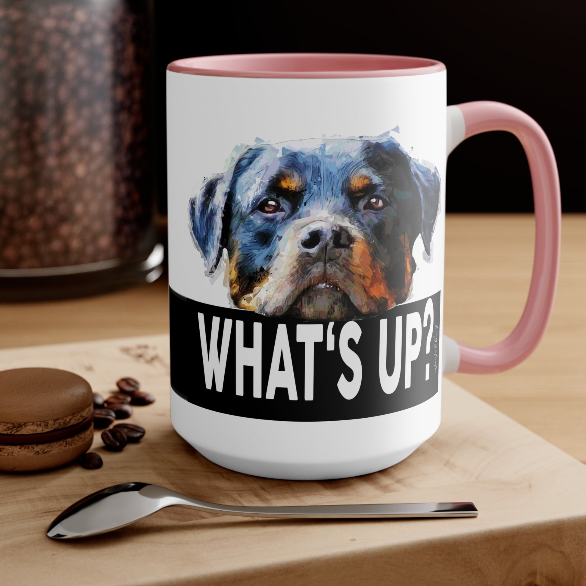 Colorful Dog Mug – Perfect Gift for Pet Lovers & Coffee Drinkers