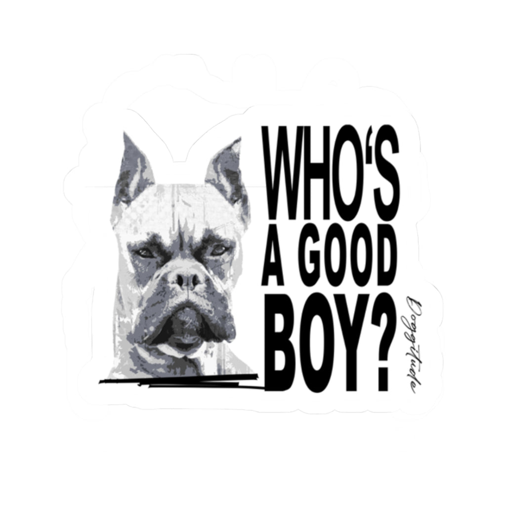 Rottweiler Kiss-Cut Stickers – Funny Dog Lover Gift & Laptop Decor