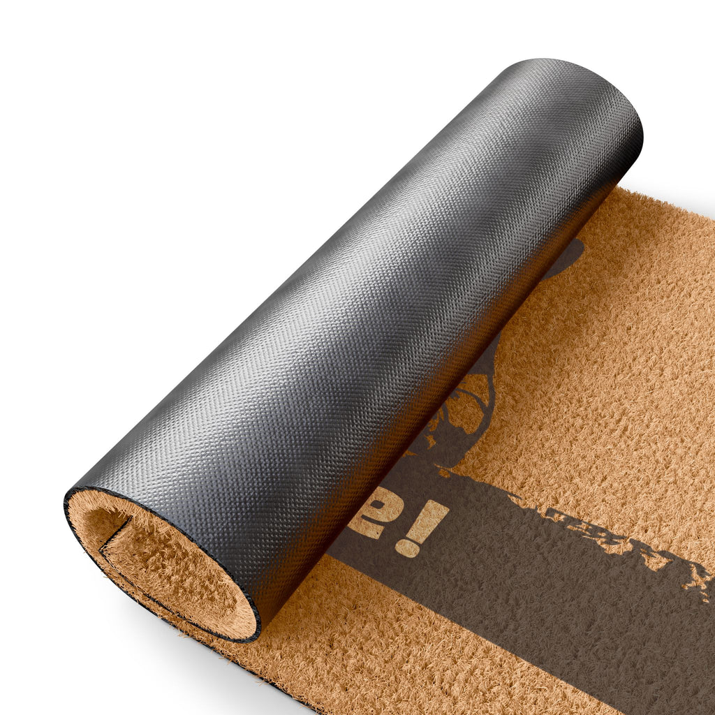 Funny Dog Welcome Mat – Customizable Pet Lover Doormat for Home