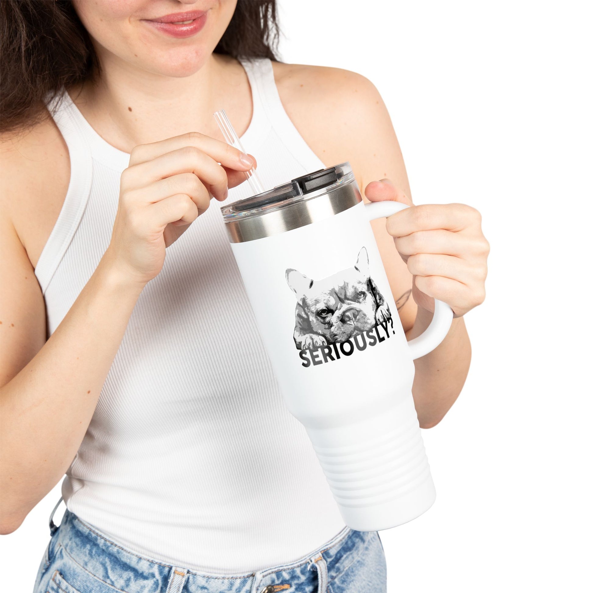 Funny Pig Travel Mug – Insulated Coffee Cup for Everyday Use