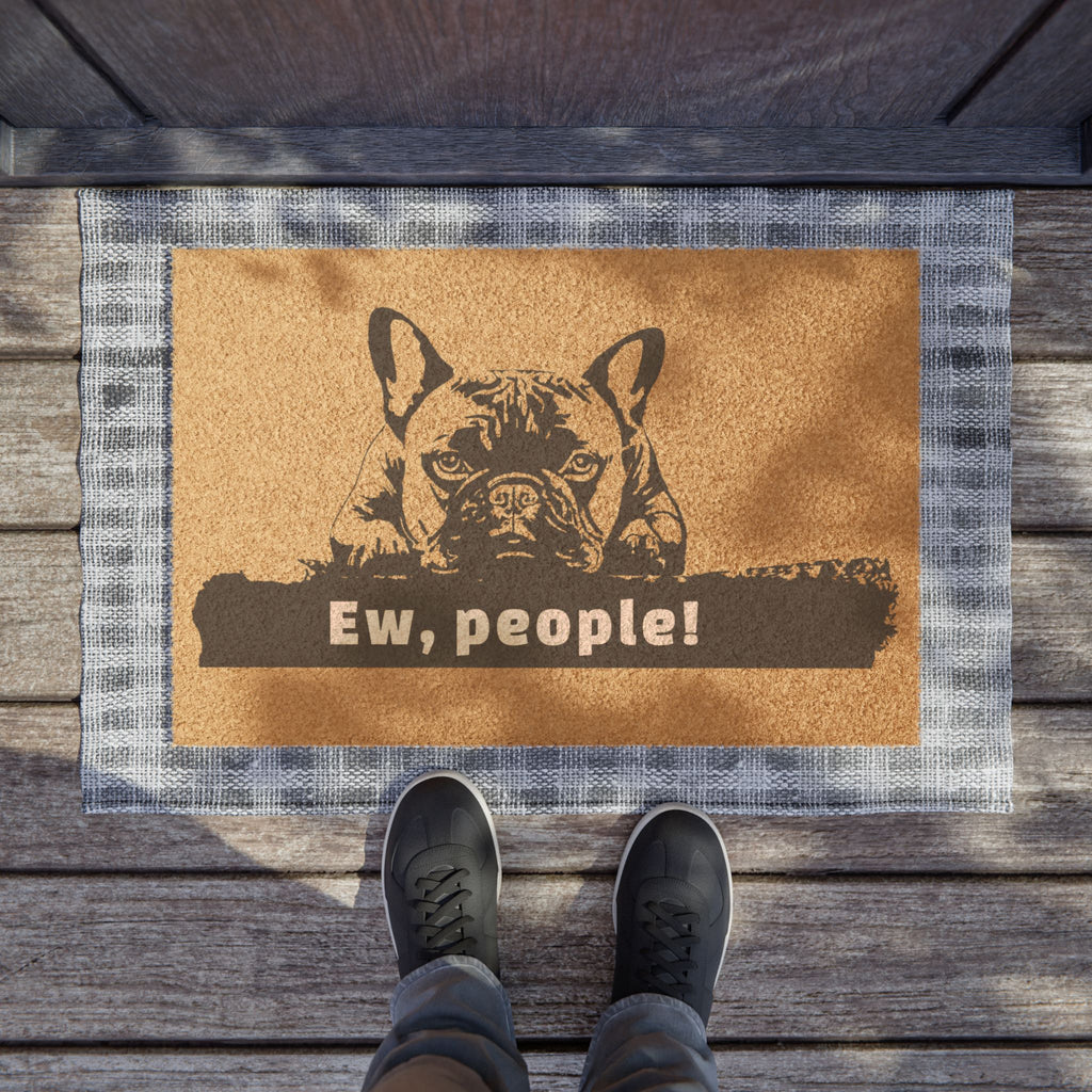 Funny Dog Welcome Mat – Customizable Pet Lover Doormat for Home