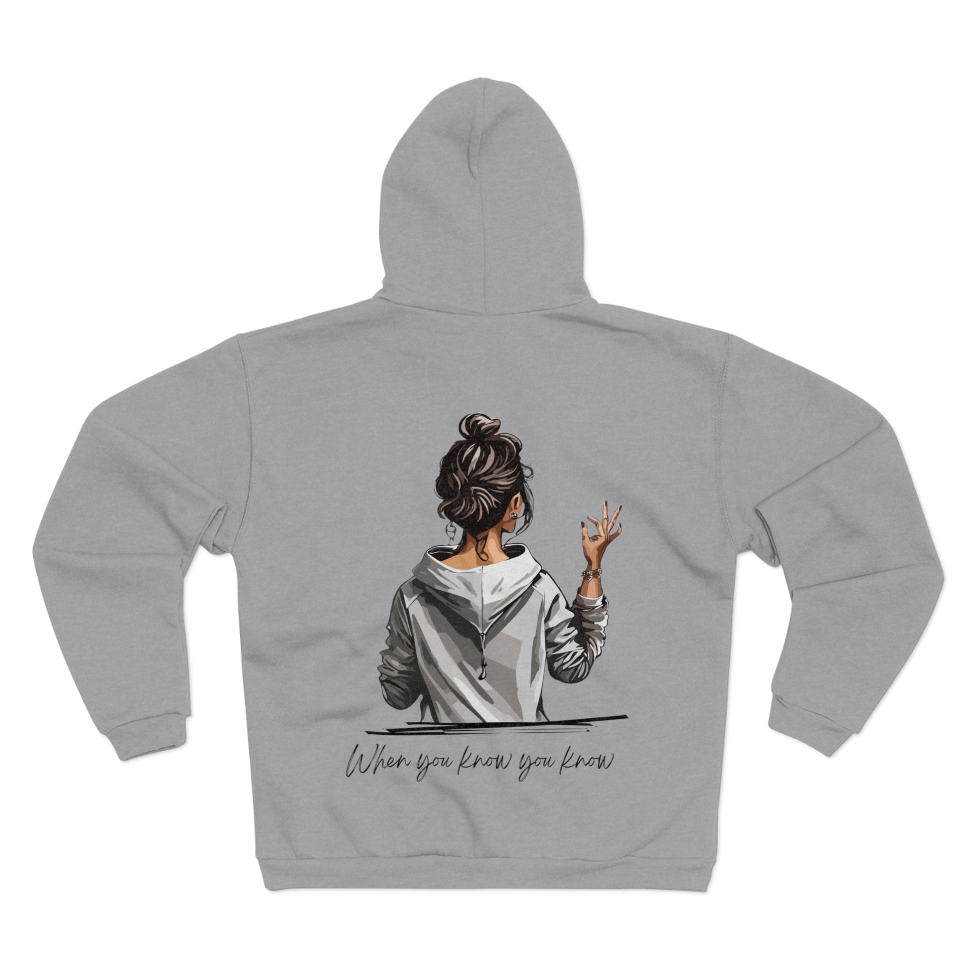 Unisex Hooded Zip Sweatshirt