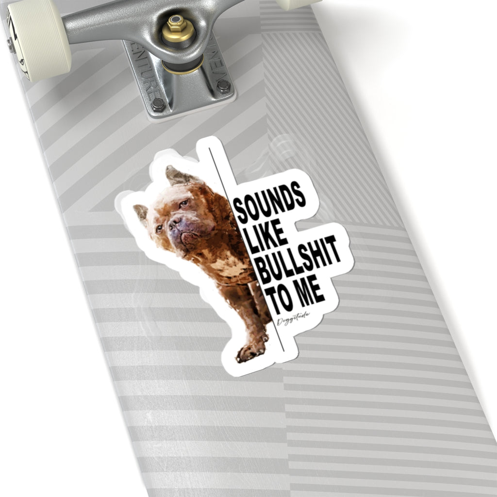 “NOPE” French Bulldog Stickers – Cute Dog Lover Gift & Laptop Decor