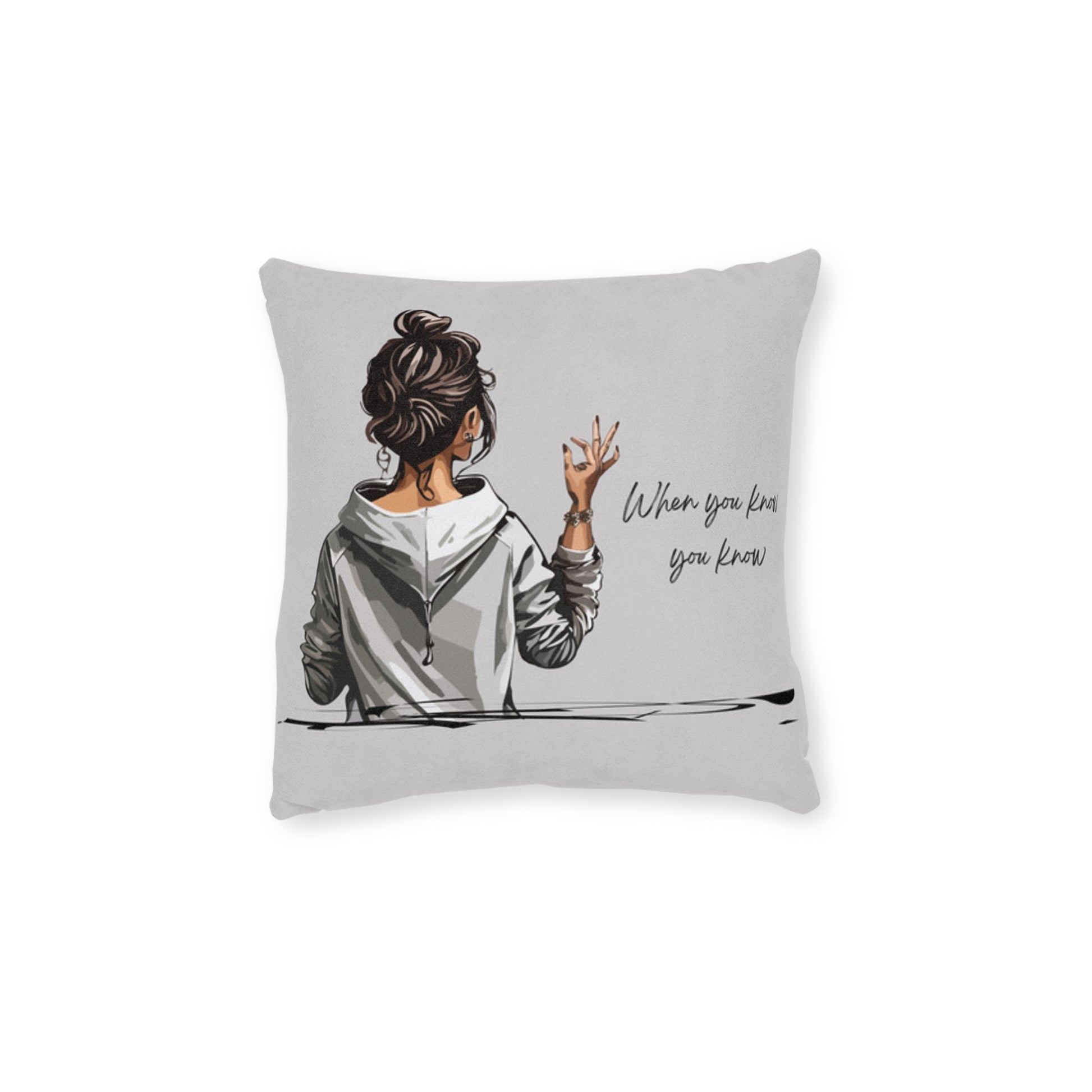 Inspirational Throw Pillow – Stylish Cushion & Uplifting Home Decor Gift