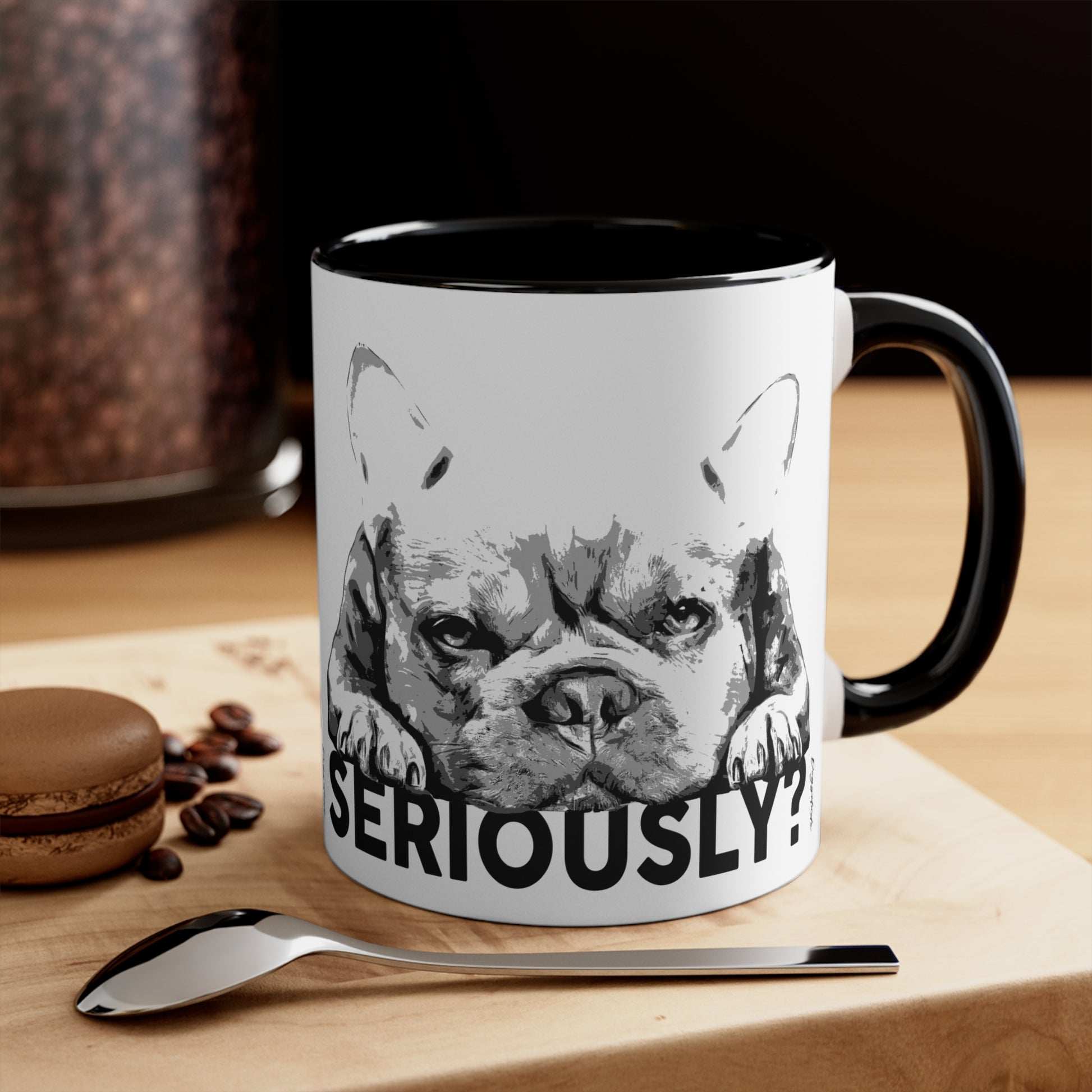 Cute French Bulldog Mug – Funny Coffee Cup & Birthday Gift for Dog Moms