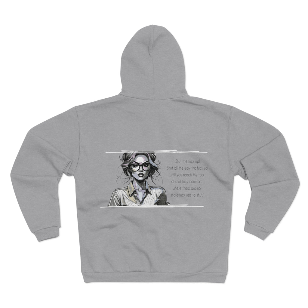 Unisex Hooded Zip Sweatshirt