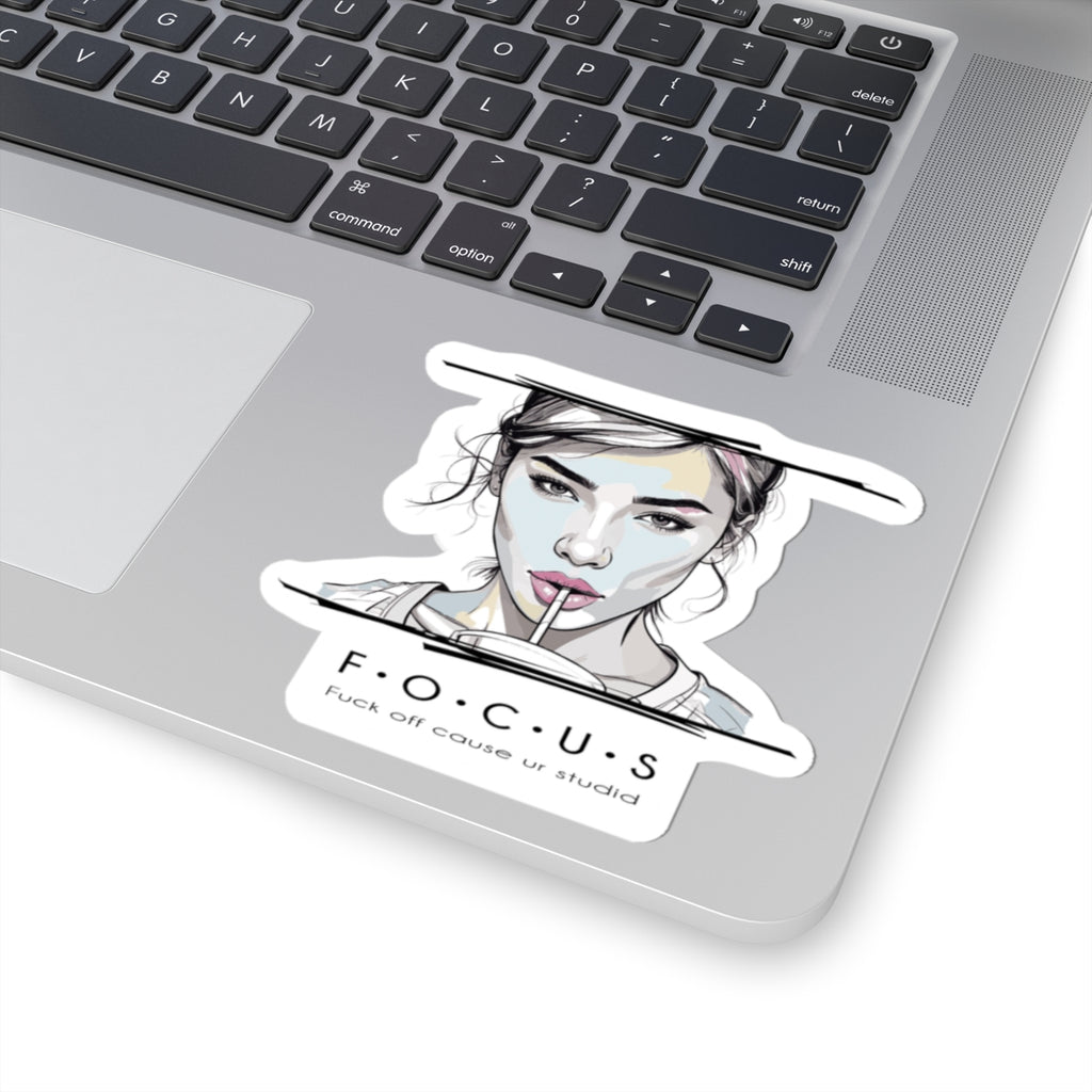 Motivational Kiss-Cut Stickers – Chic Gift for Friends & Creative Home Decor