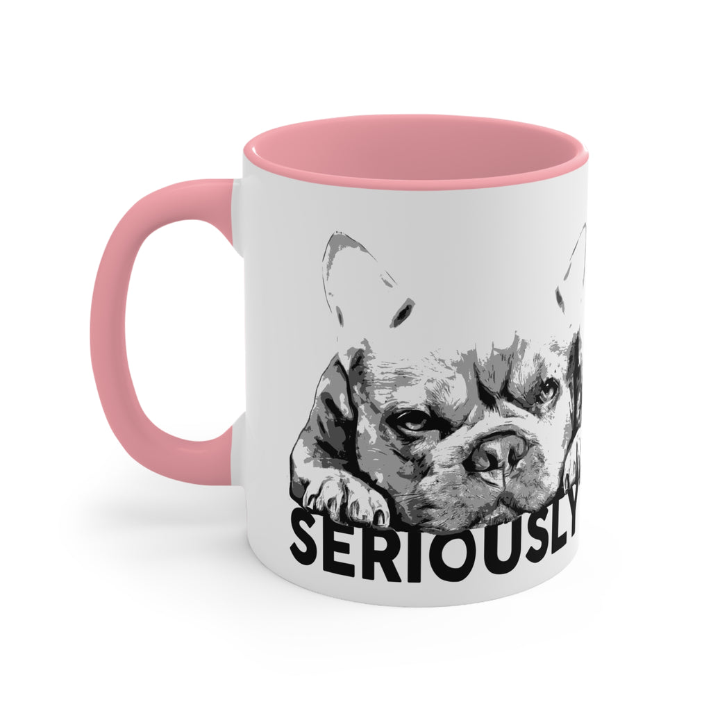 Cute French Bulldog Mug – Funny Coffee Cup & Birthday Gift for Dog Moms