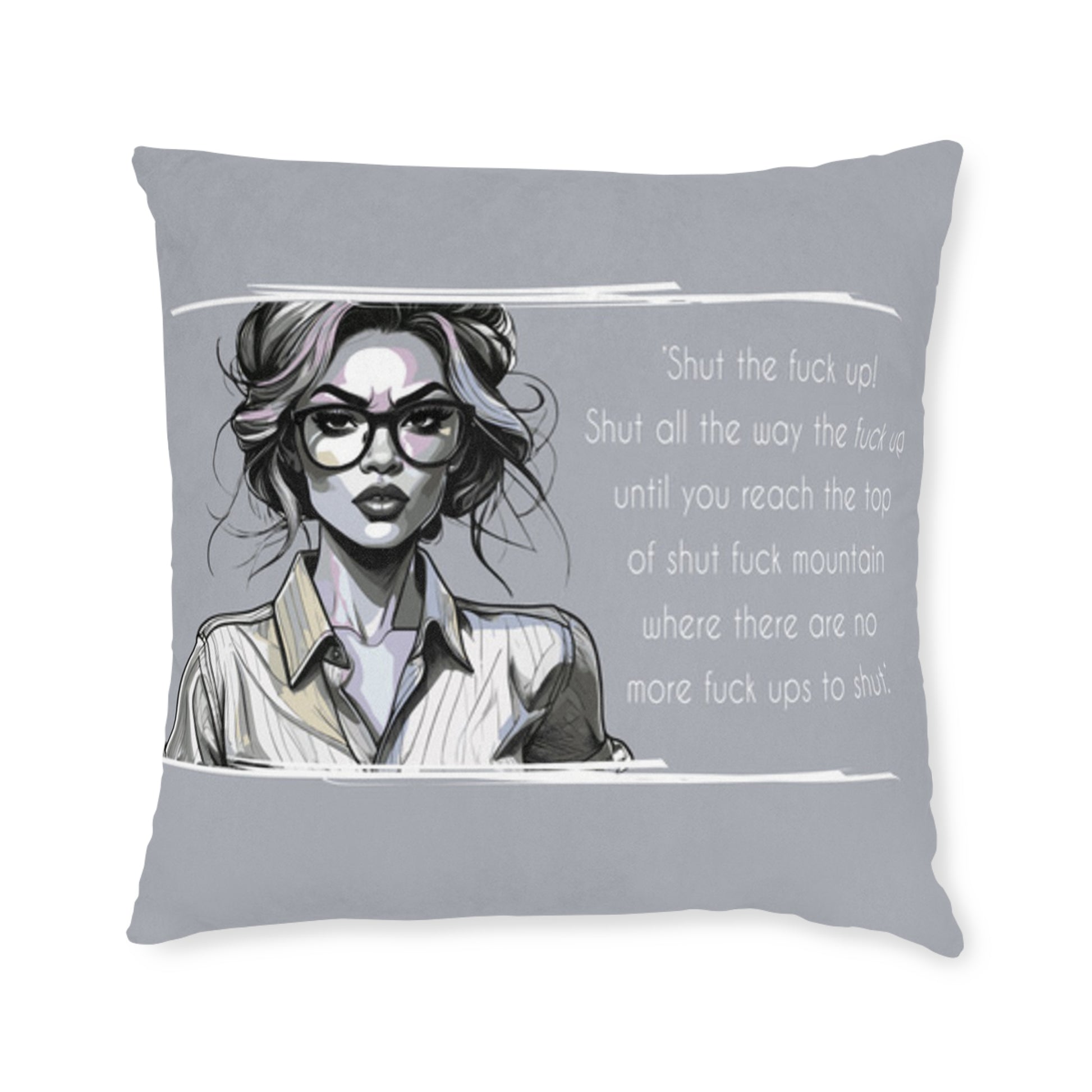 Sassy Throw Pillow – Unique Gift & Fun Home Accent