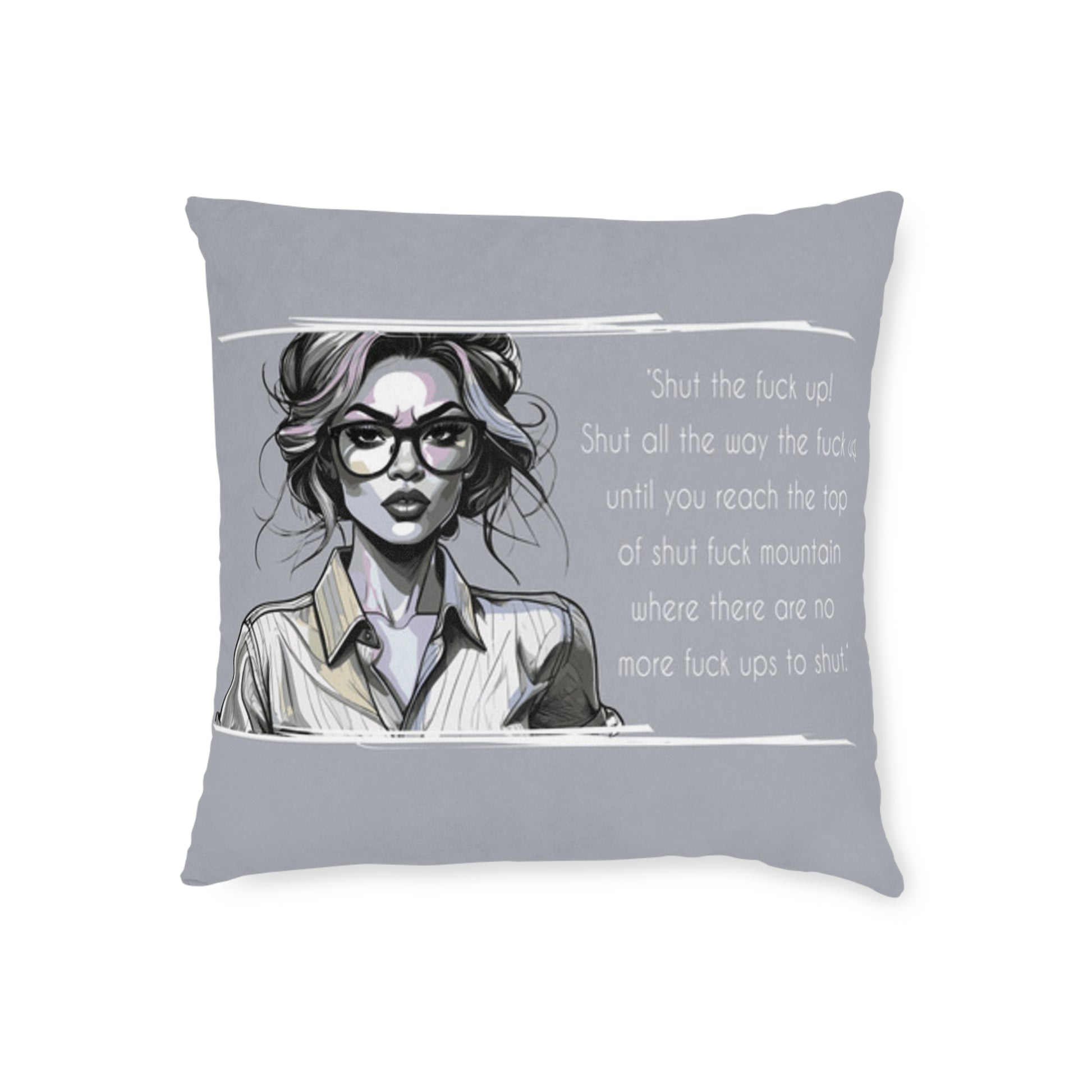 Sassy Throw Pillow – Unique Gift & Fun Home Accent