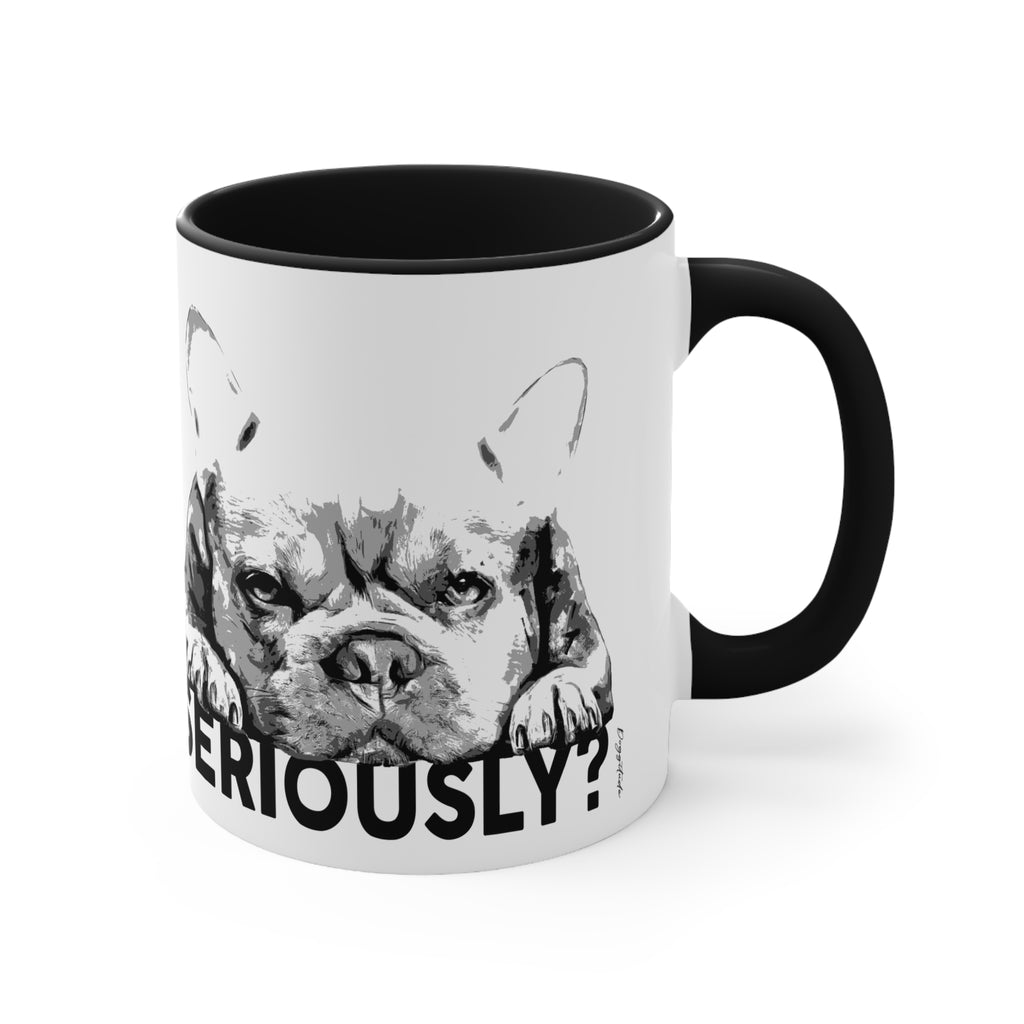 Cute French Bulldog Mug – Funny Coffee Cup & Birthday Gift for Dog Moms