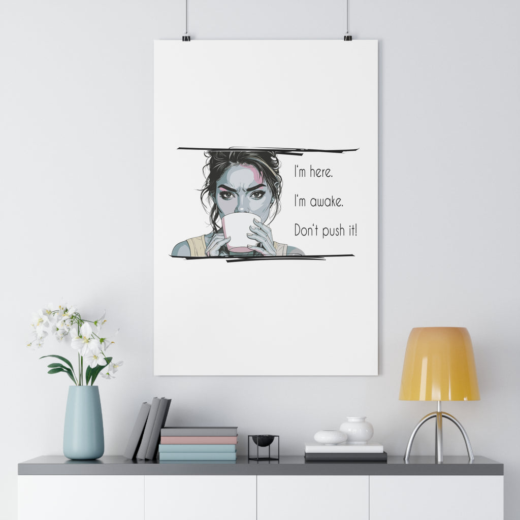 Motivational Coffee Art – Giclée Wall Print & Home Décor Gift
