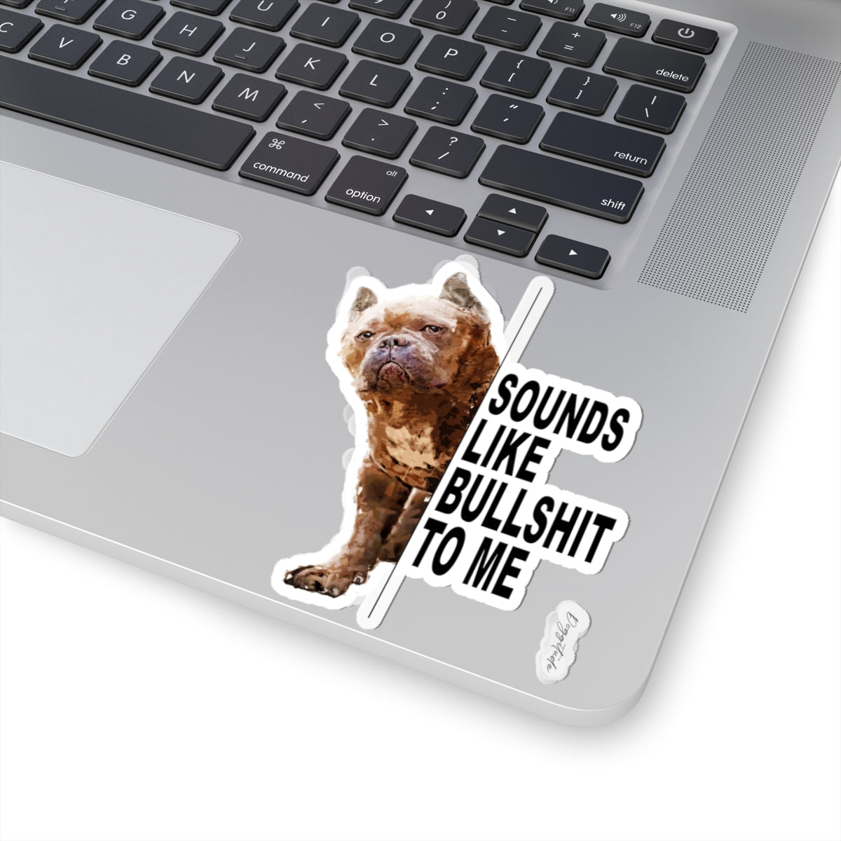 Funny Dog Stickers – Kiss-Cut Laptop Decals & Gift for Pet Lovers