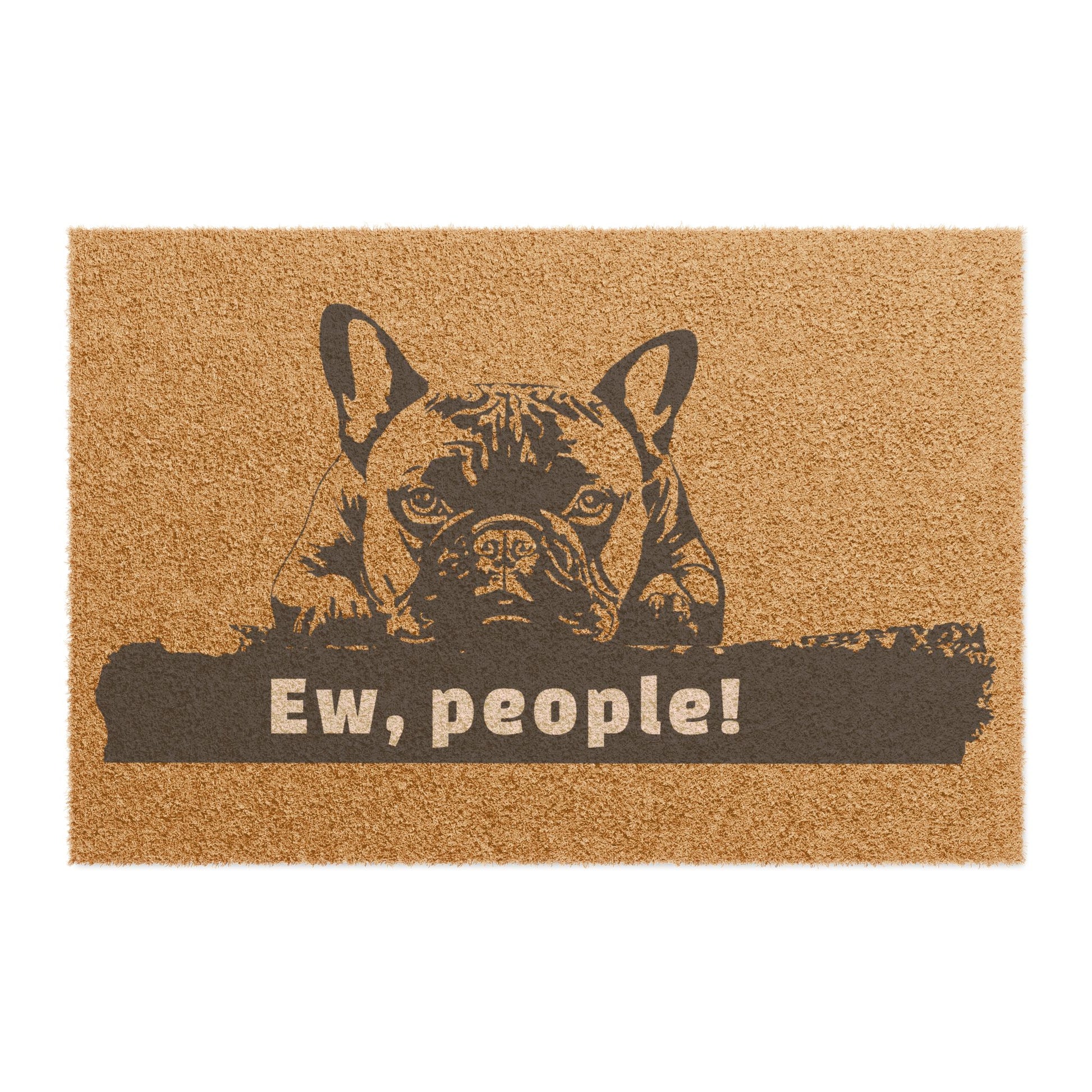 Funny Dog Welcome Mat – Customizable Pet Lover Doormat for Home