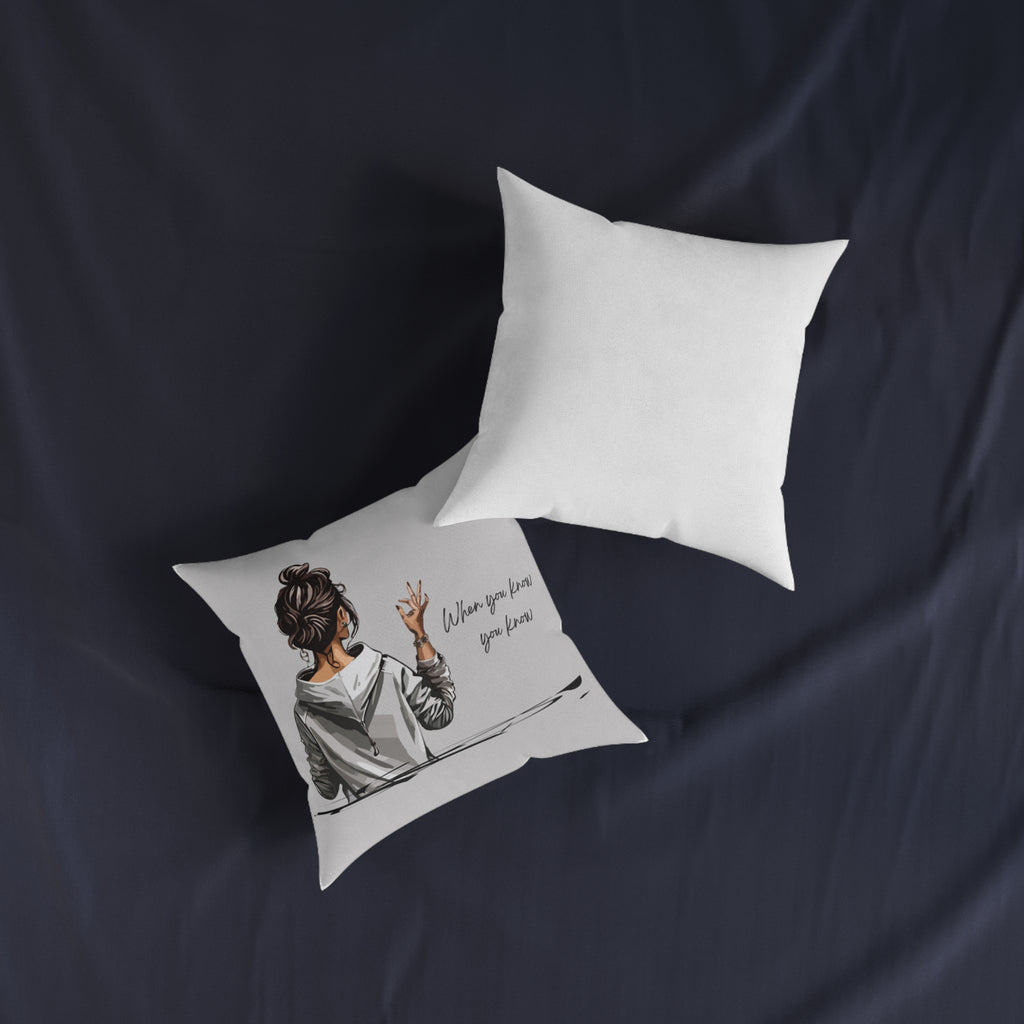 Inspirational Throw Pillow – Stylish Cushion & Uplifting Home Decor Gift