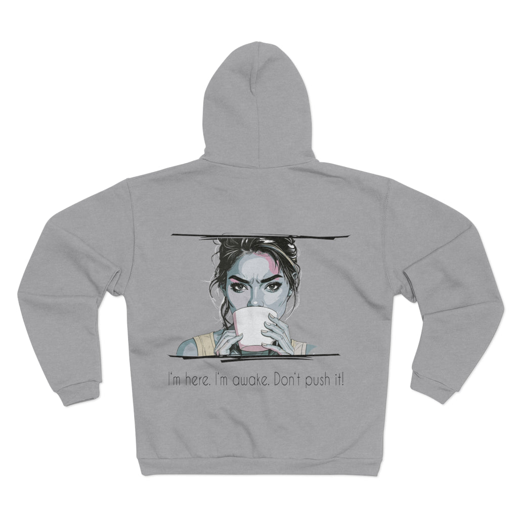 Unisex Hooded Zip Sweatshirt