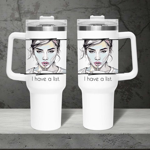 Insulated Travel Mug, 40oz