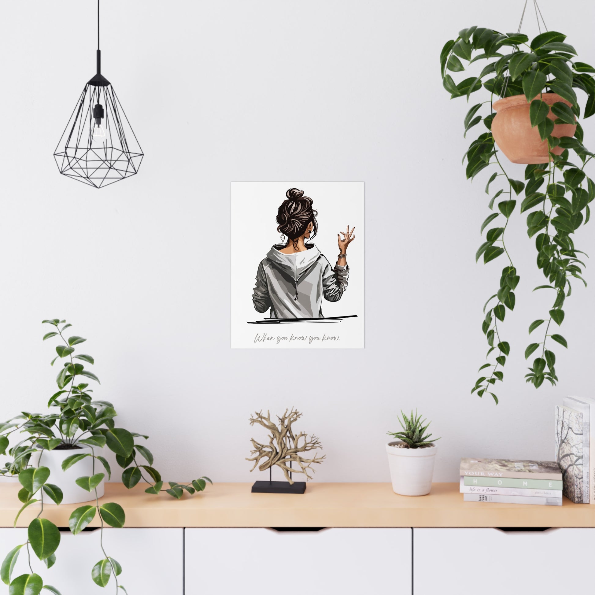 Inspirational Wall Art – Matte Poster Gift for Home & Room Decoration