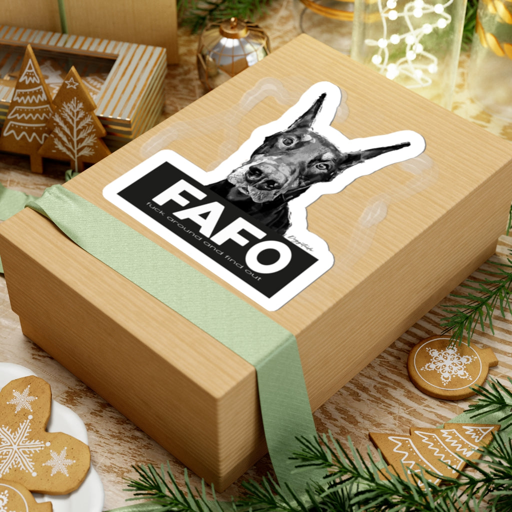 Kiss-Cut Dog Stickers – Funny Gift for Dog Moms & Pet Lovers