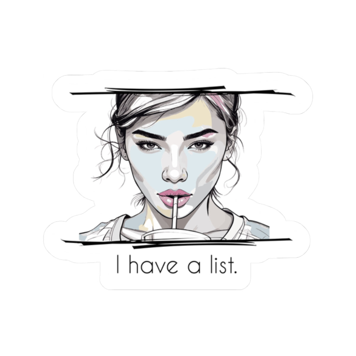 Bold Motivational Kiss-Cut Stickers, Laptop Decor, Journaling Accessories, Fun Gifts, Office Humor, Self-Care Reminders