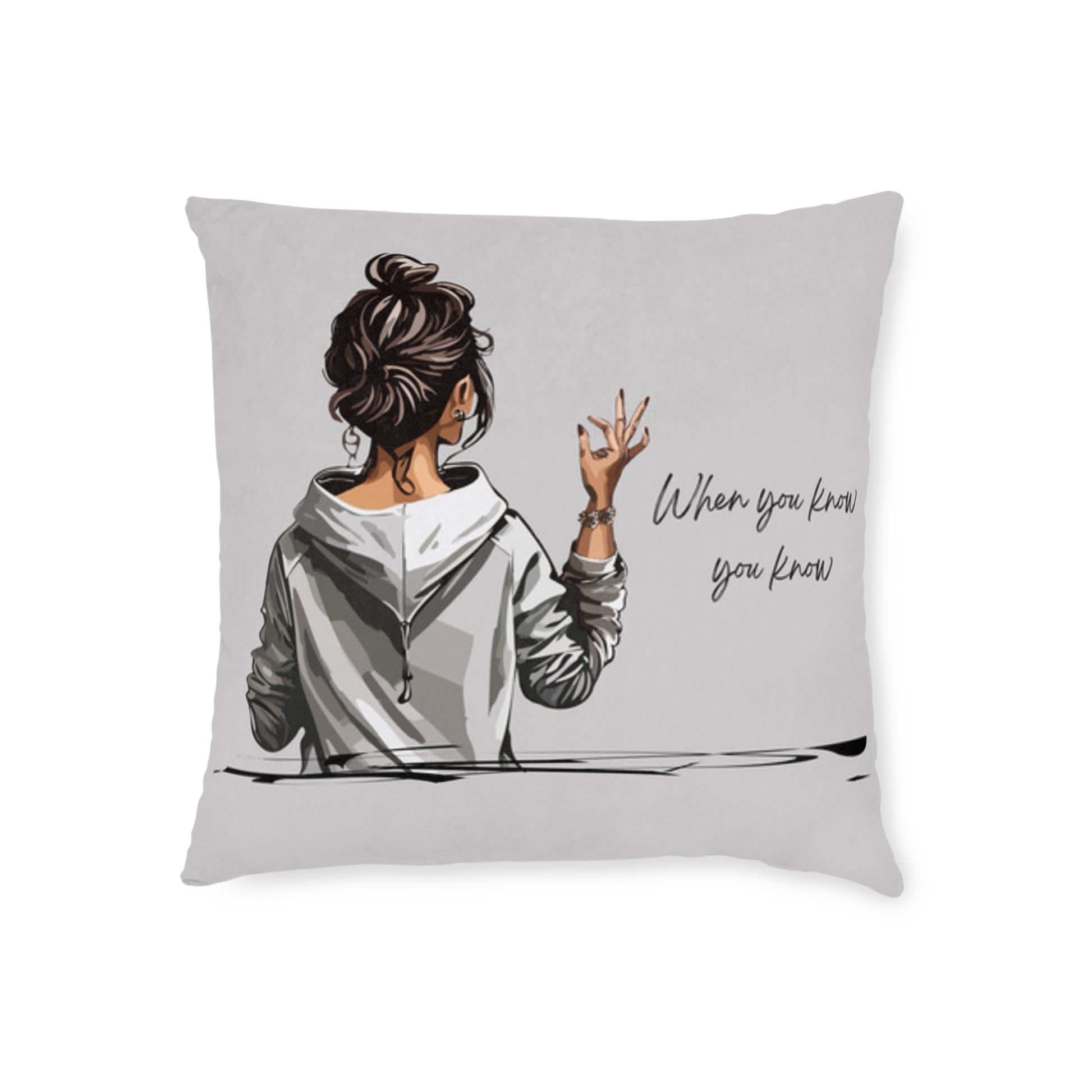 Inspirational Throw Pillow – Stylish Cushion & Uplifting Home Decor Gift