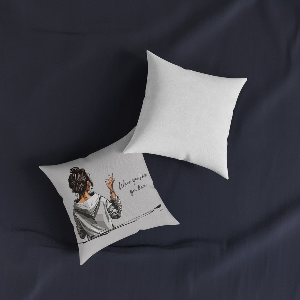 Inspirational Throw Pillow – Stylish Cushion & Uplifting Home Decor Gift