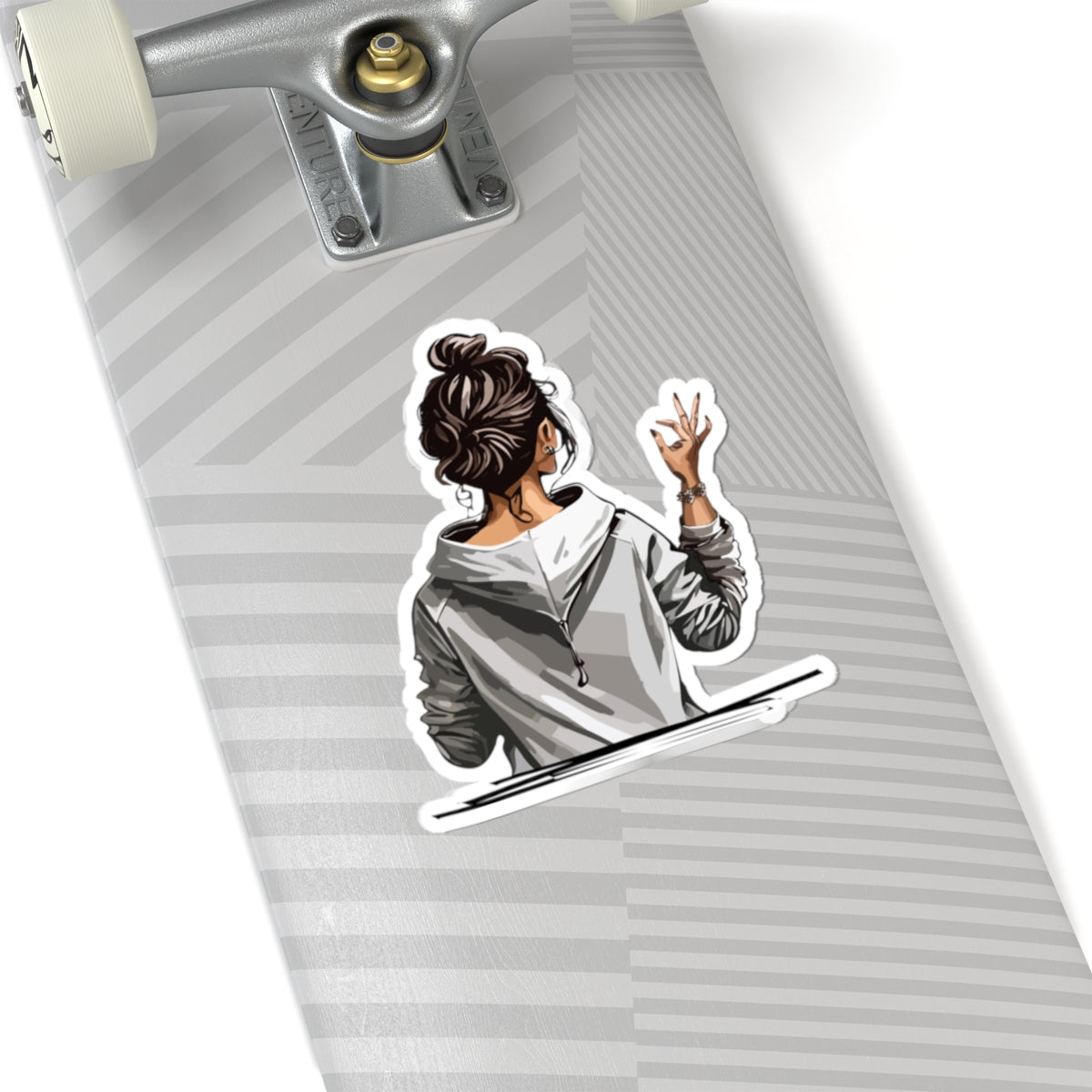 Awake & Unstoppable Kiss-Cut Stickers | Motivational Stickers for Laptops, Journals, Water Bottles, Gifts, Home Decor