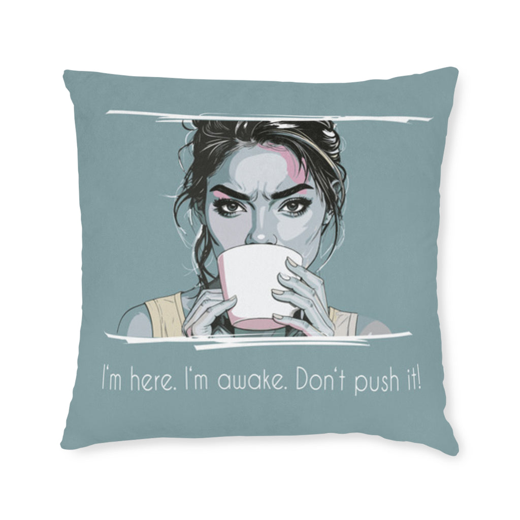 Funny Coffee Pillow – Cozy Home Décor & Perfect Gift
