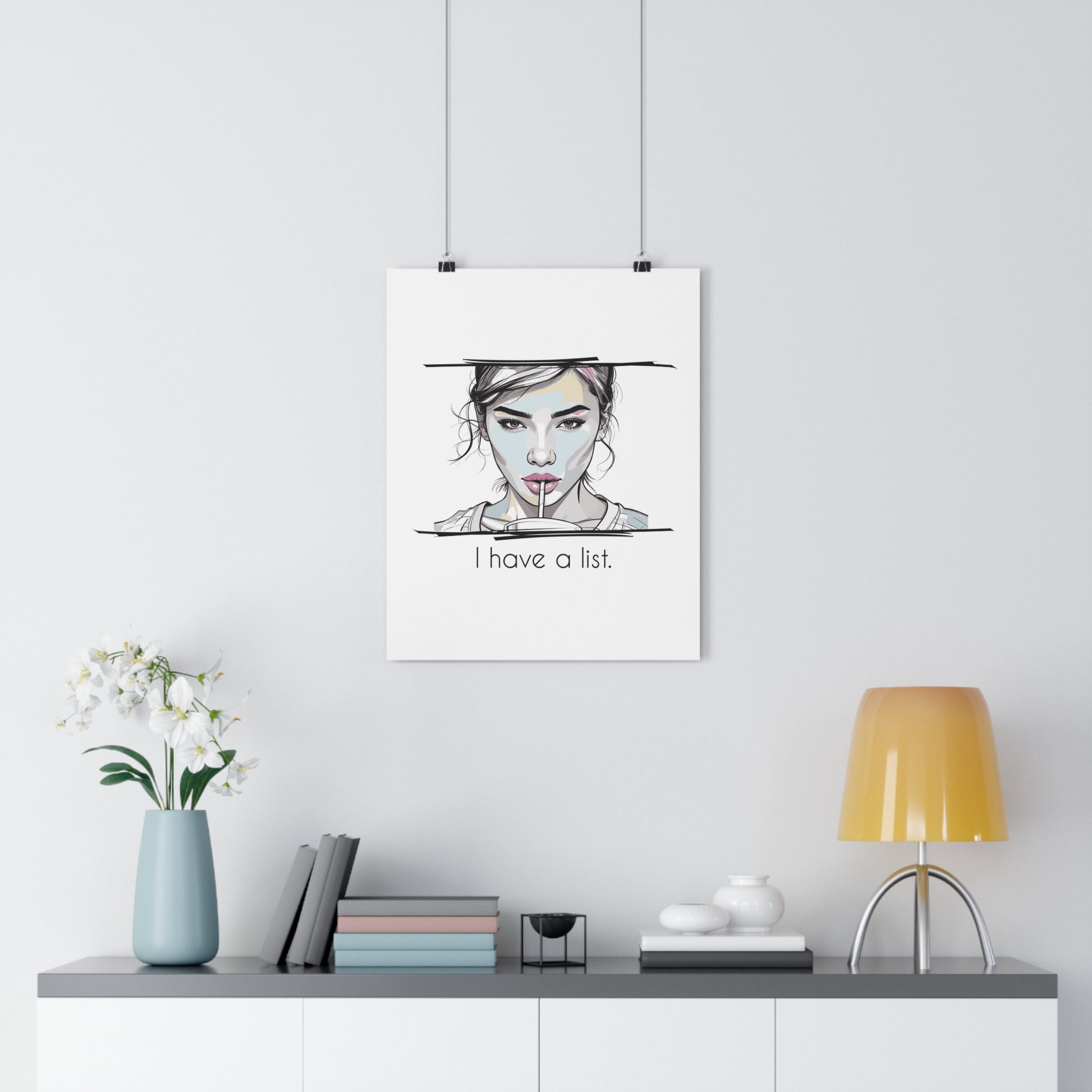 Motivational Giclée Art – Bold Portrait & Modern Home Décor