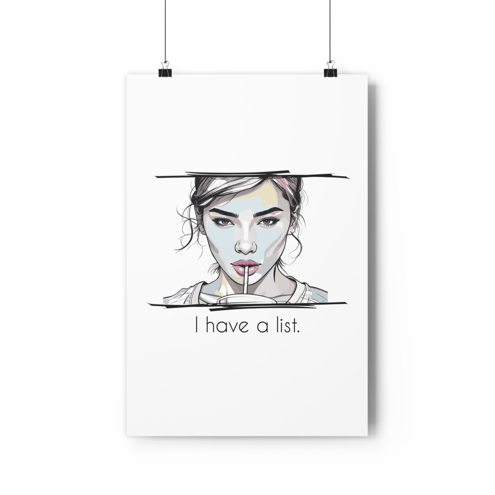 Motivational Giclée Art – Bold Portrait & Modern Home Décor