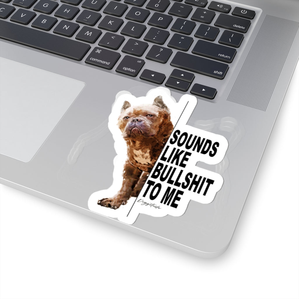 “NOPE” French Bulldog Stickers – Cute Dog Lover Gift & Laptop Decor