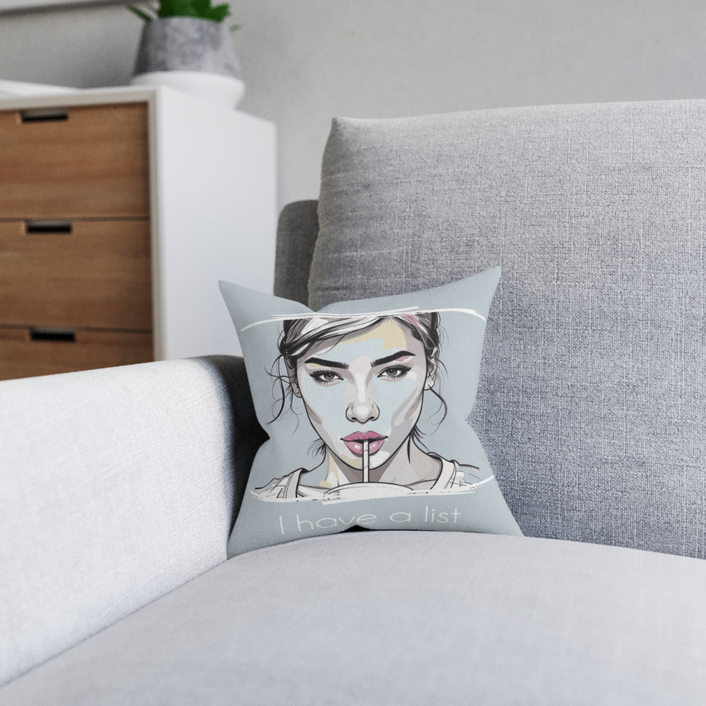 Decorative Square Pillow – Stylish Throw Cushion