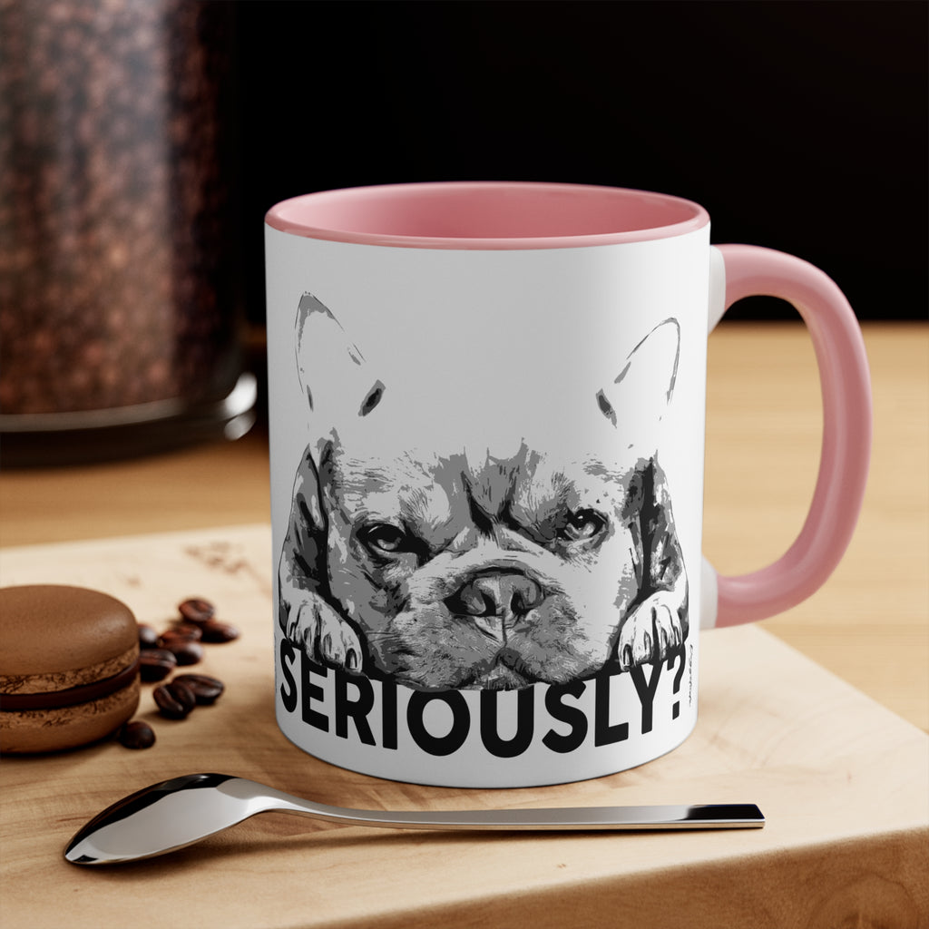 Cute French Bulldog Mug – Funny Coffee Cup & Birthday Gift for Dog Moms