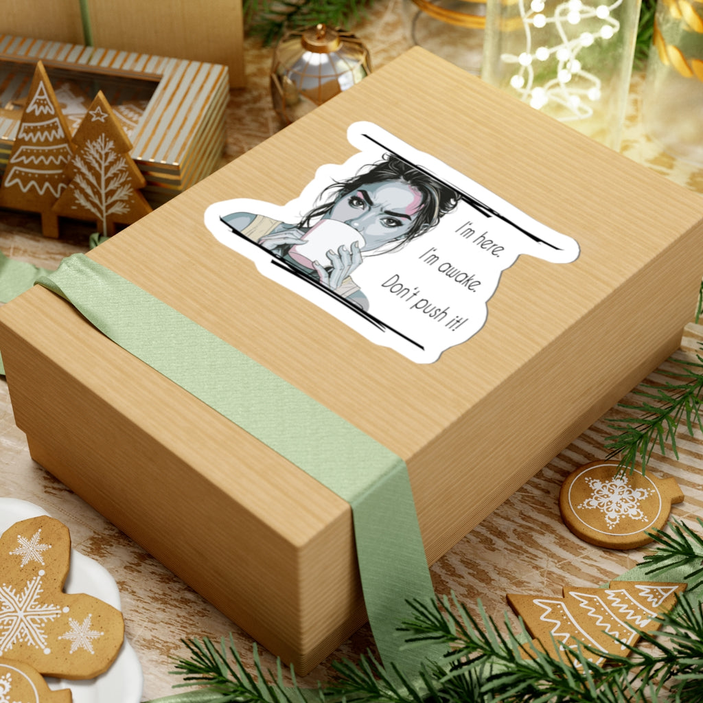 Kiss-Cut Stickers – Aesthetic Planner & Laptop Art for List Lovers