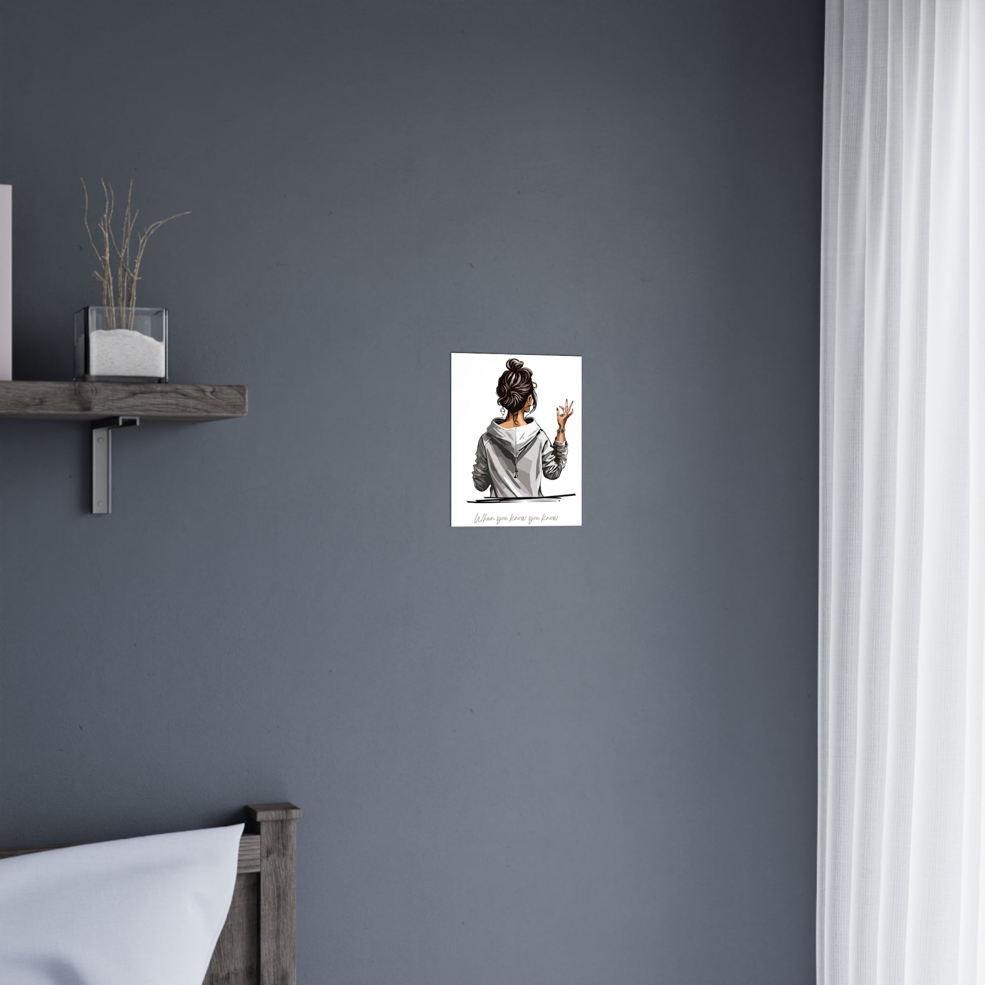 Inspirational Wall Art – Matte Poster Gift for Home & Room Decoration