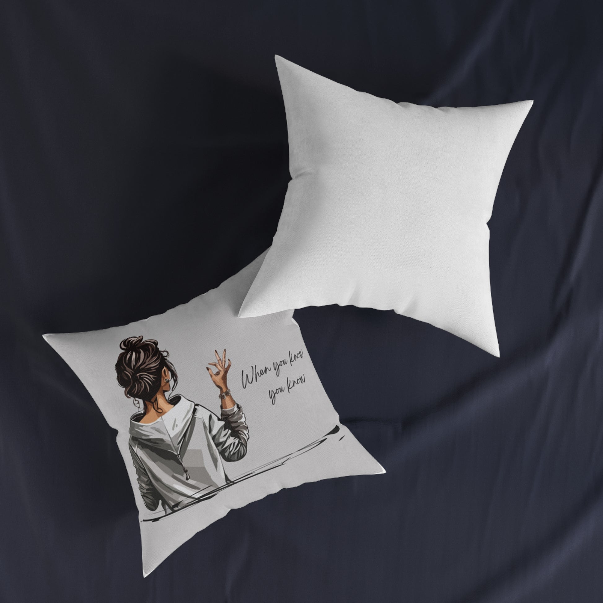 Inspirational Throw Pillow – Stylish Cushion & Uplifting Home Decor Gift