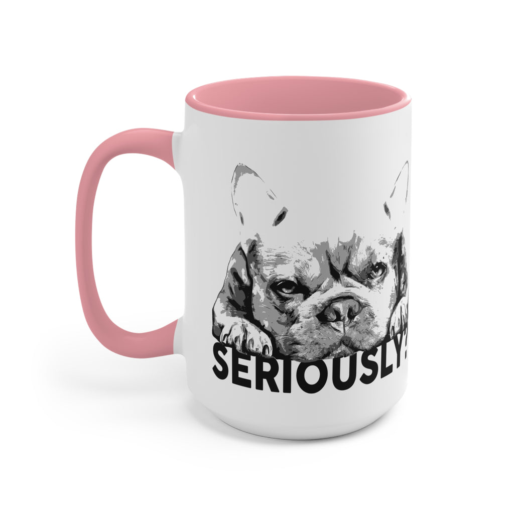 Cute French Bulldog Mug – Funny Coffee Cup & Birthday Gift for Dog Moms