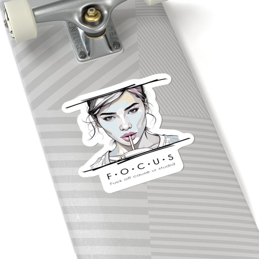 Motivational Kiss-Cut Stickers – Chic Gift for Friends & Creative Home Decor