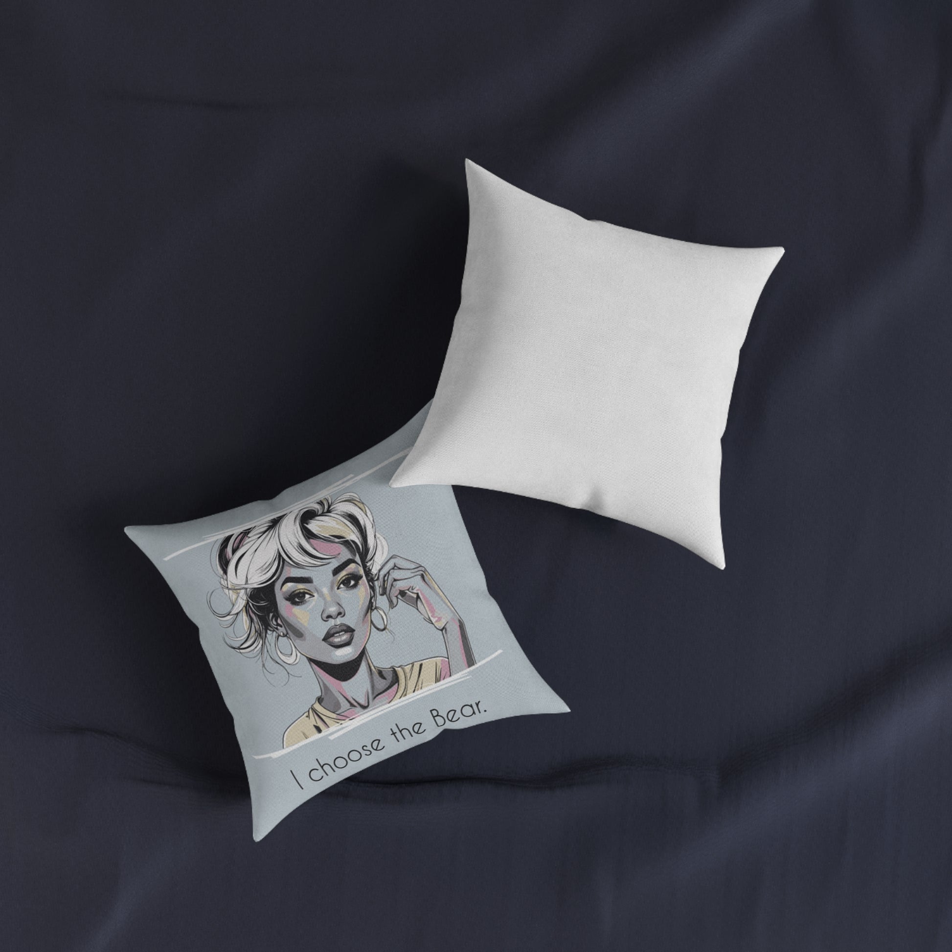 Bear Throw Pillow – Unique Animal Lover Accent