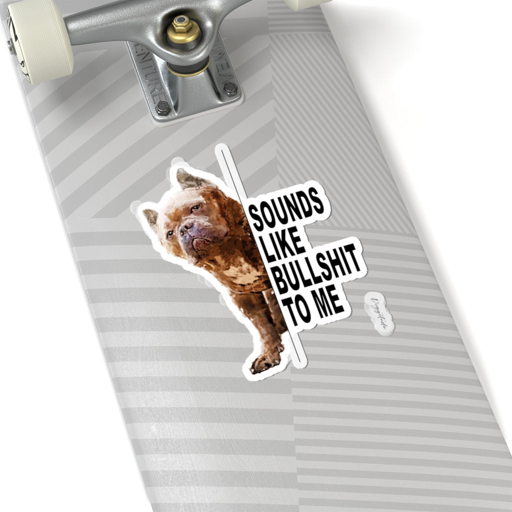 Funny Dog Stickers – Kiss-Cut Laptop Decals & Gift for Pet Lovers