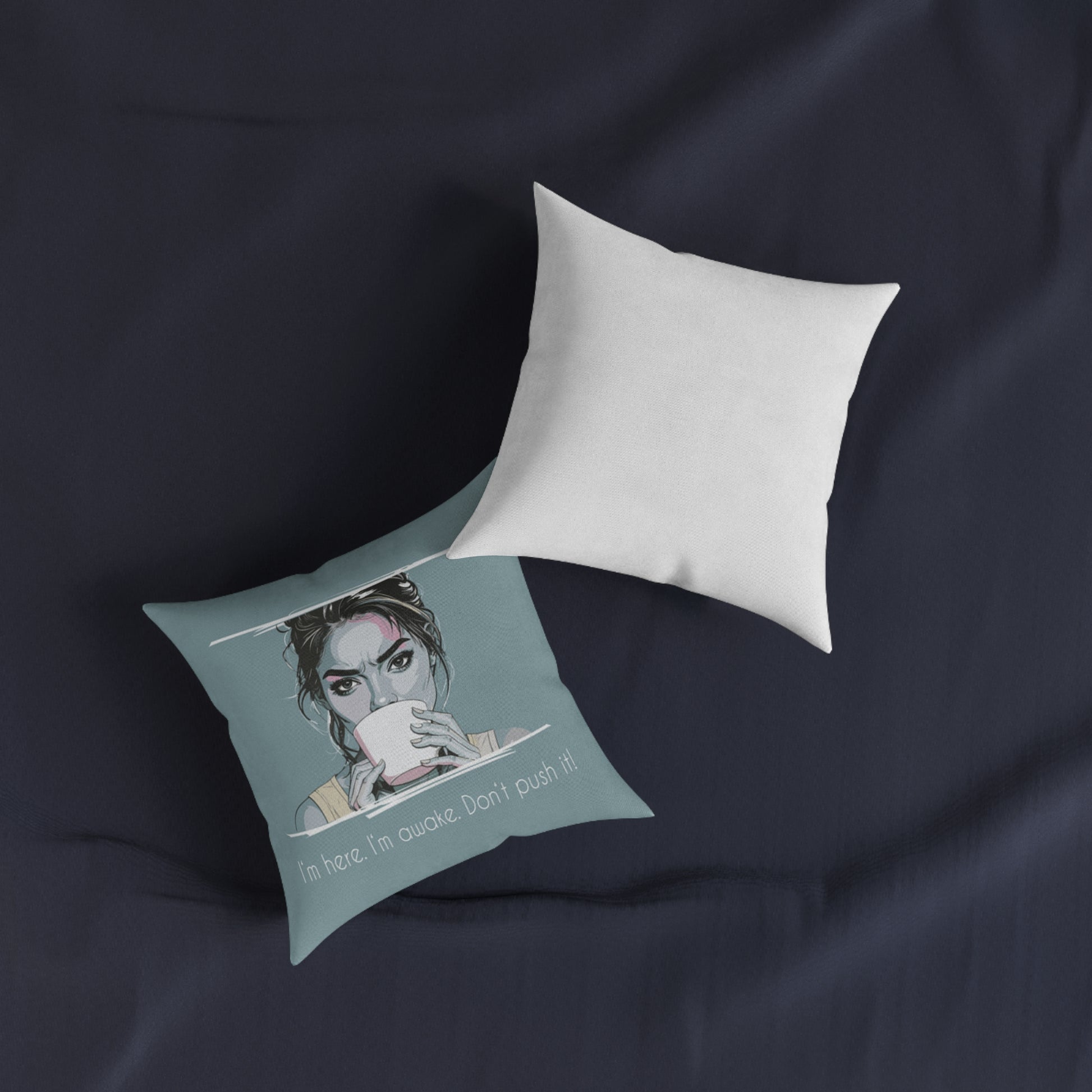 Funny Coffee Pillow – Cozy Home Décor & Perfect Gift