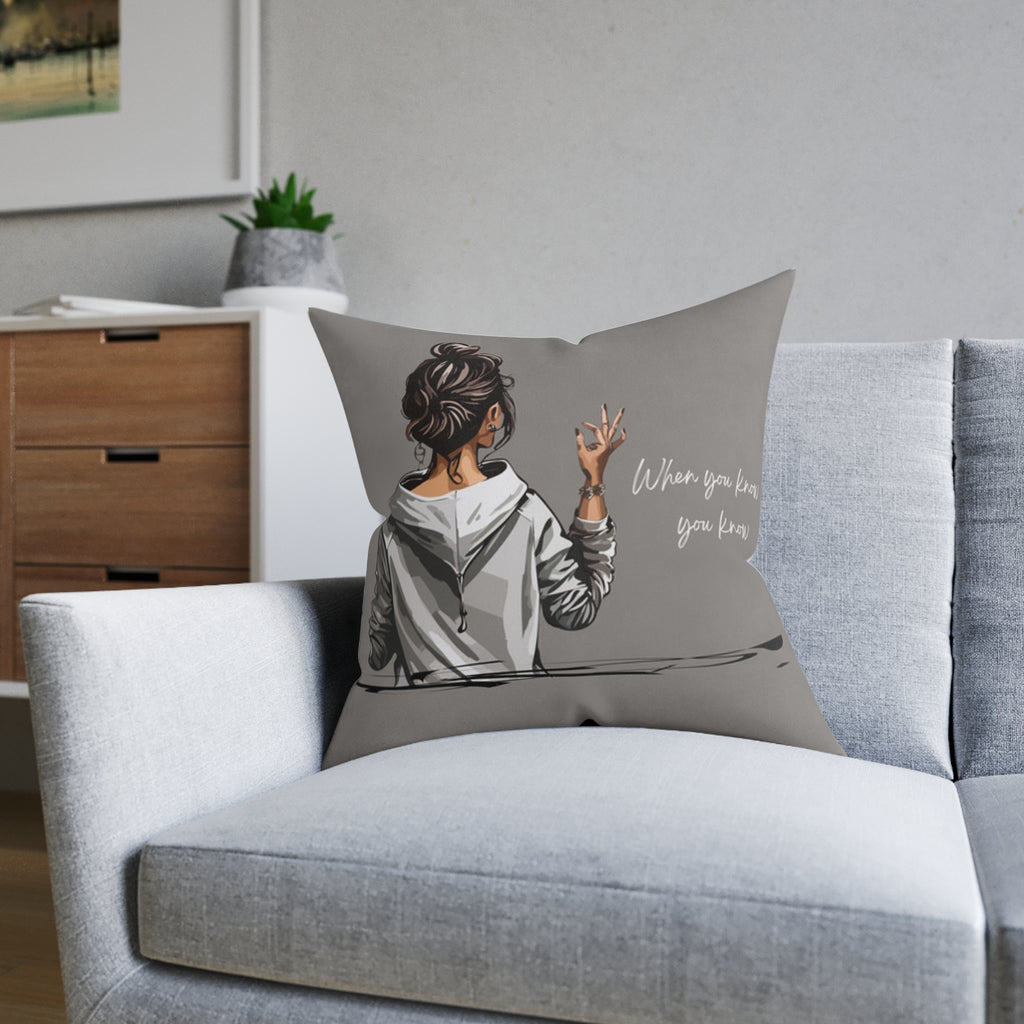 Chic Motivational Cushion – Inspirational Home Decor & Thoughtful Gift