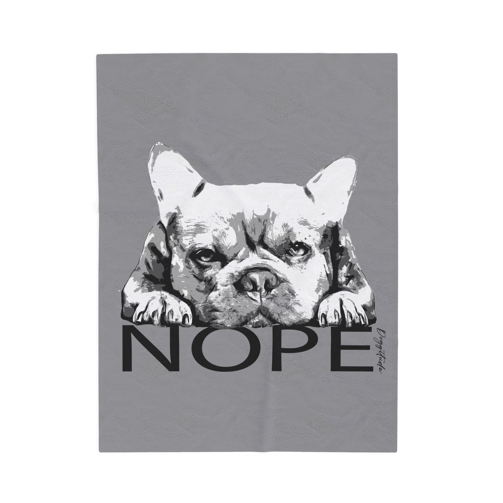 Dog Lover Plush Blanket – Cozy Velveteen Throw & Perfect Gift Idea